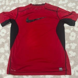 Nike pro combat Dri-fit fitted tshirt. Youth XL